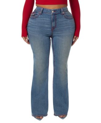 Plus Size Becca Mid-Rise Bootcut Jeans