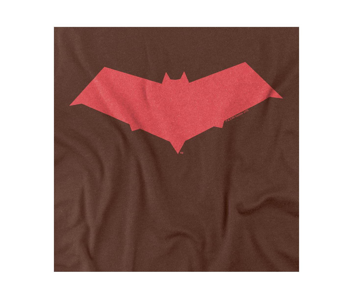 Мужская футболка Batman Big & Tall Red Hood Graphic Crewneck, цвет: Кофейный — фото 2