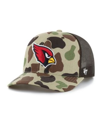 Men's Camo Arizona Cardinals Duck Camo Relaxed Trucker Hat