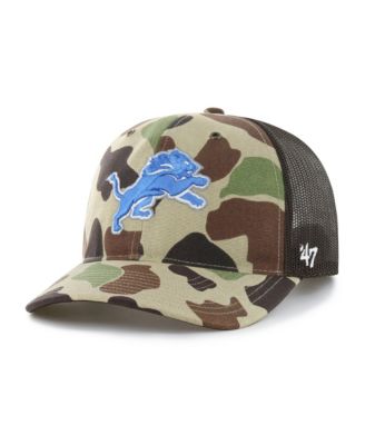 Men's Camo Detroit Lions Duck Camo Relaxed Trucker Hat