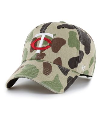 Men's Camo Minnesota Twins Duck Camo Clean Up Adjustable Hat