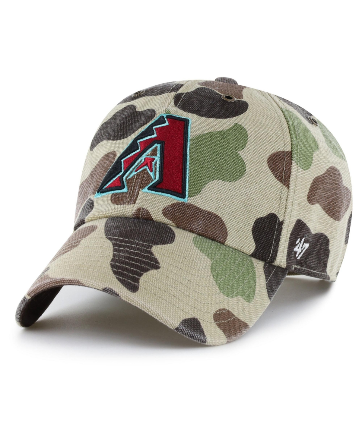 '47 Brand Men's Camo Arizona Diamondbacks Duck Camo Clean Up Adjustable Hat