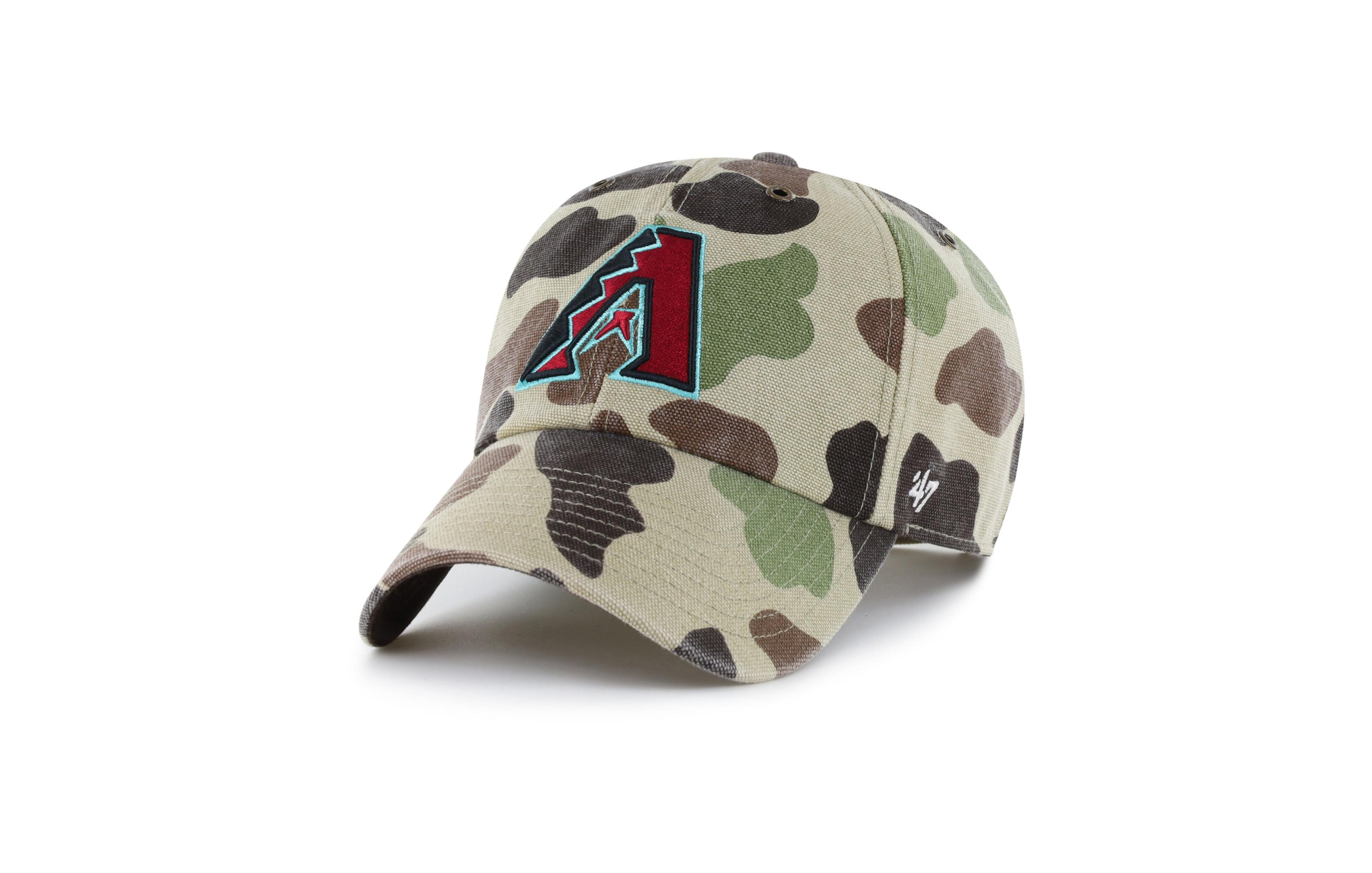 '47 Brand Men's Camo Arizona Diamondbacks Duck Camo Clean Up Adjustable Hat