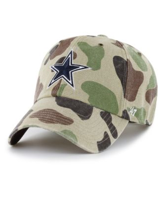 Men's Camo Dallas Cowboys Duck Camo Clean Up Adjustable Hat