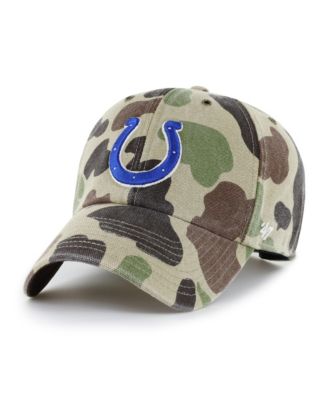 Men's Camo Indianapolis Colts Duck Camo Clean Up Adjustable Hat