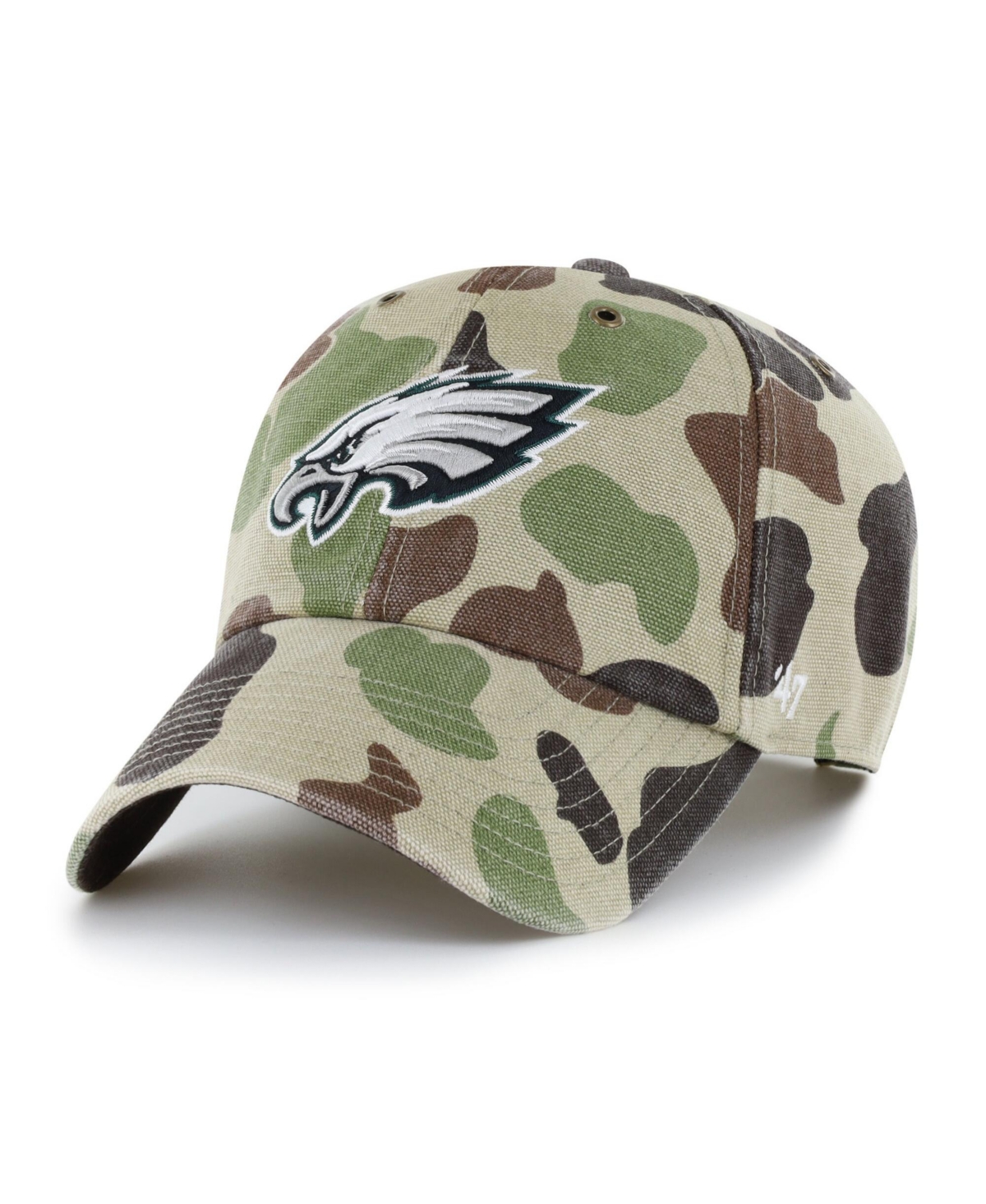 '47 Brand Men's Camo Philadelphia Eagles Duck Camo Clean Up Adjustable Hat