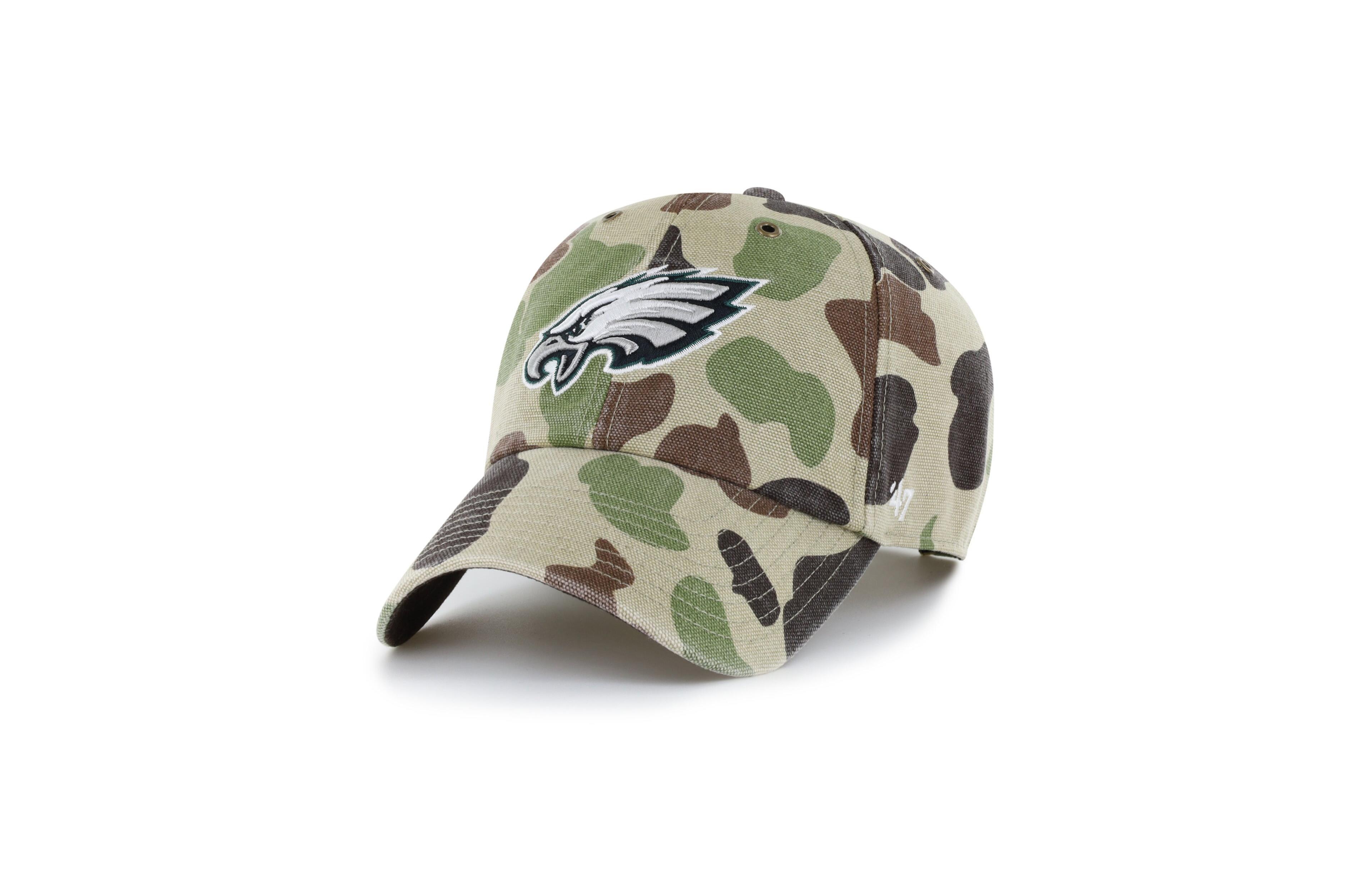 '47 Brand Men's Camo Philadelphia Eagles Duck Camo Clean Up Adjustable Hat