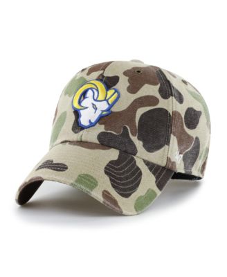 Men's Camo Los Angeles Rams Duck Camo Clean Up Adjustable Hat