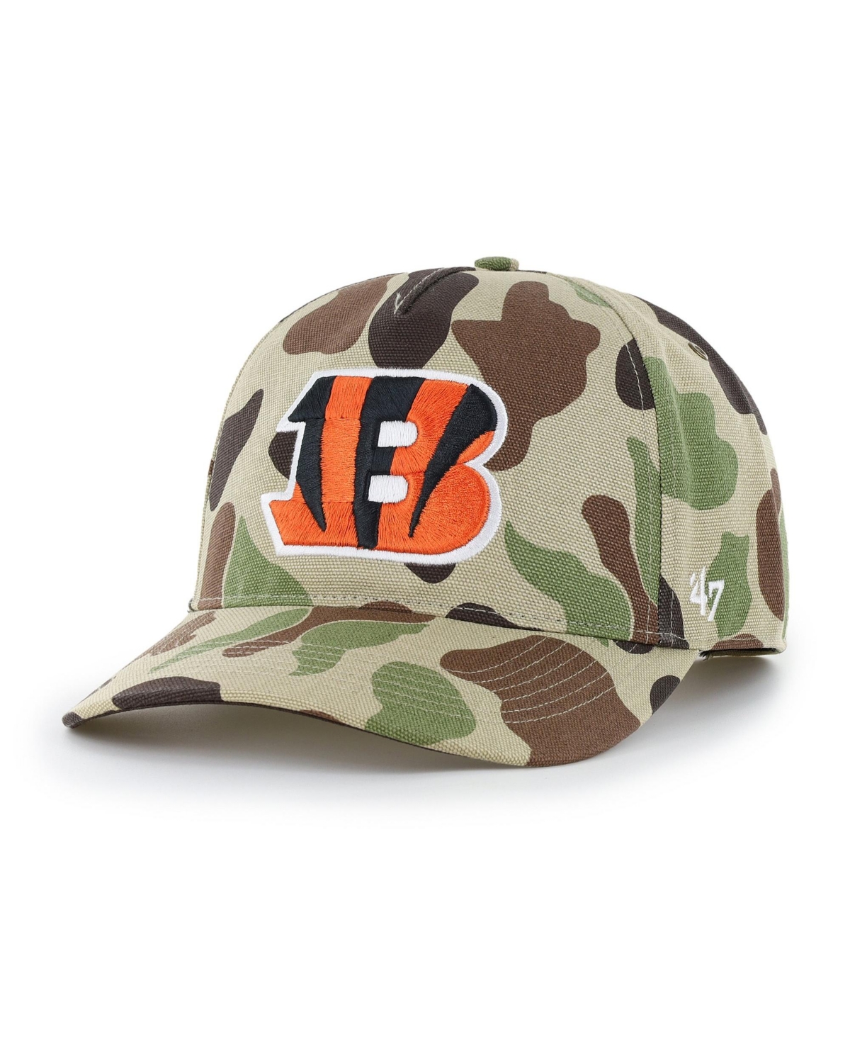 '47 Brand Men's Camo Cincinnati Bengals Duck Camo Relaxed Hitch Hat - Camo