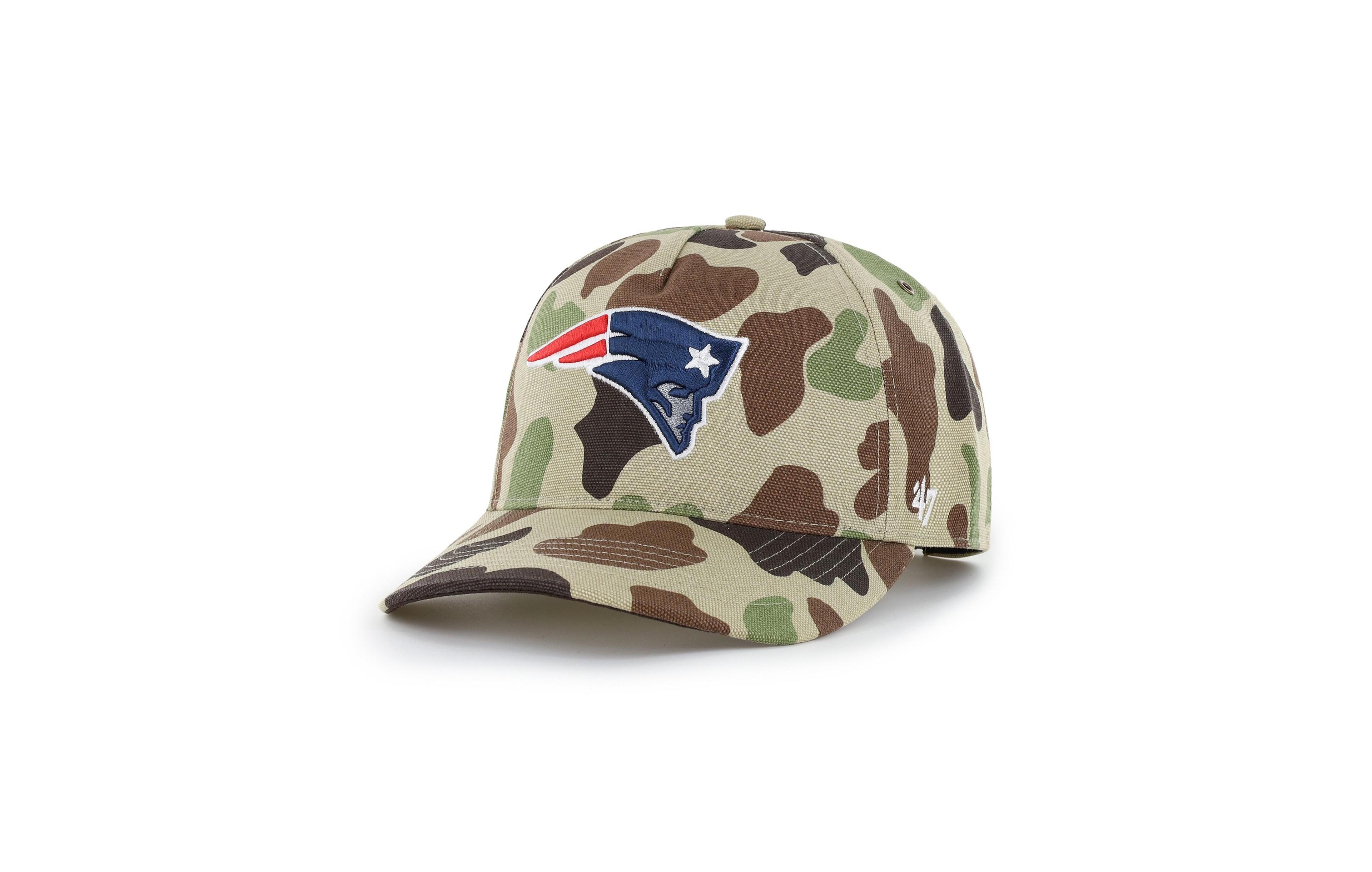 '47 Brand Men's Camo New England Patriots Duck Camo Relaxed Hitch Hat