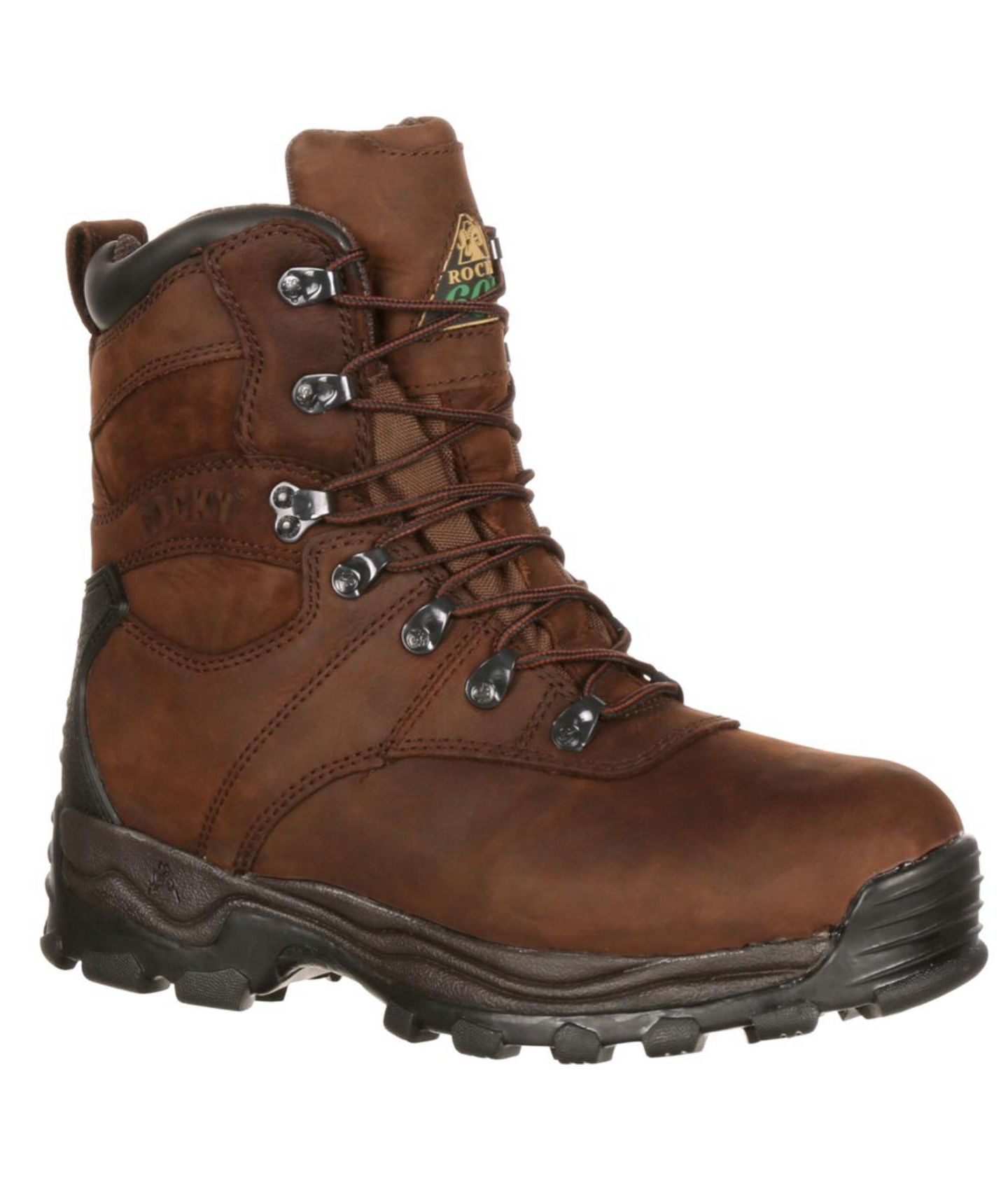 Мужские ботинки ROCKY Sport Utility 600G Insulated Waterproof Boot, цвет: Коричневый — фото 4
