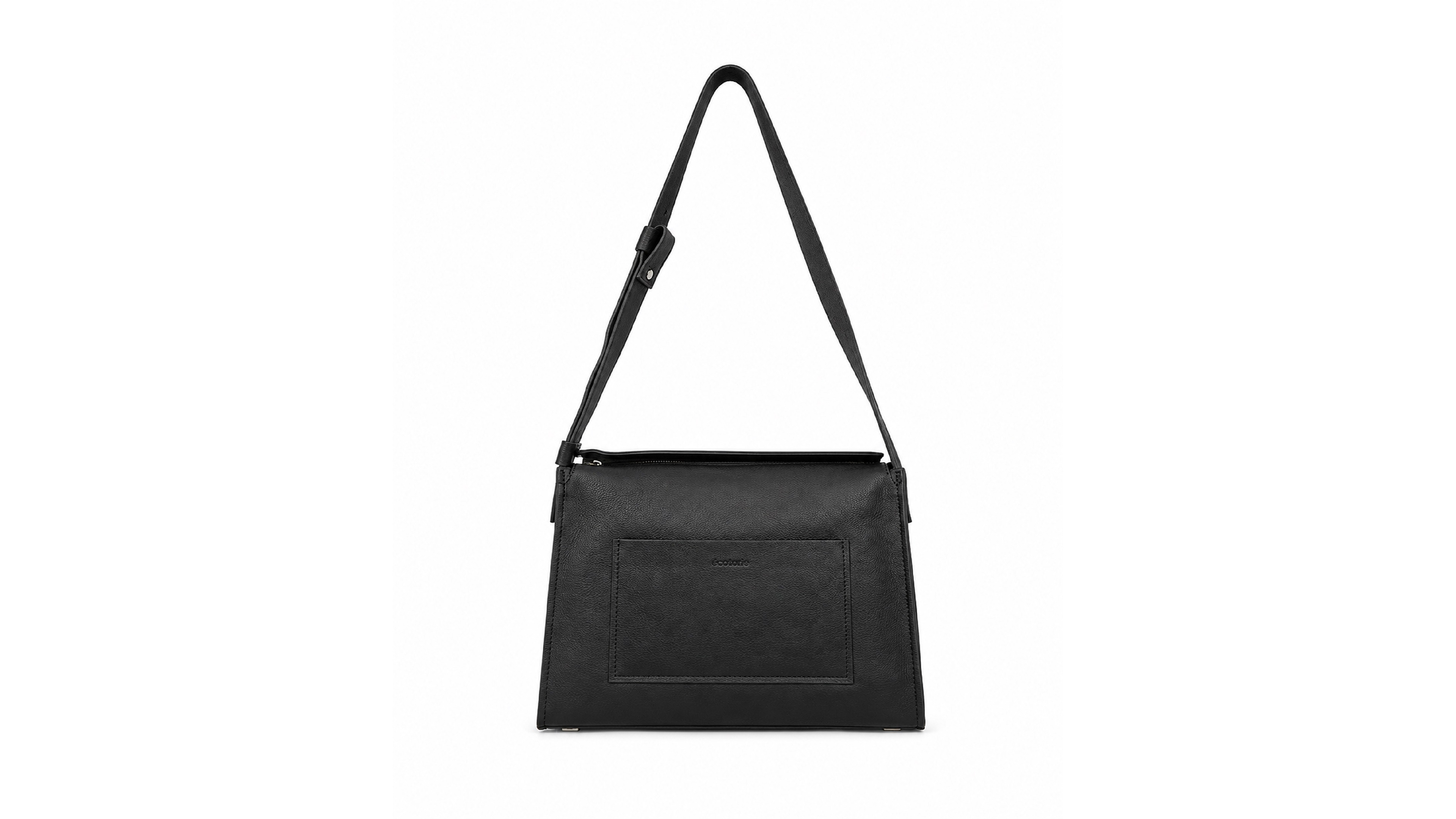 Ecotorie Eleanor Medium Leather Adjustable Strap Crossbody Handbag