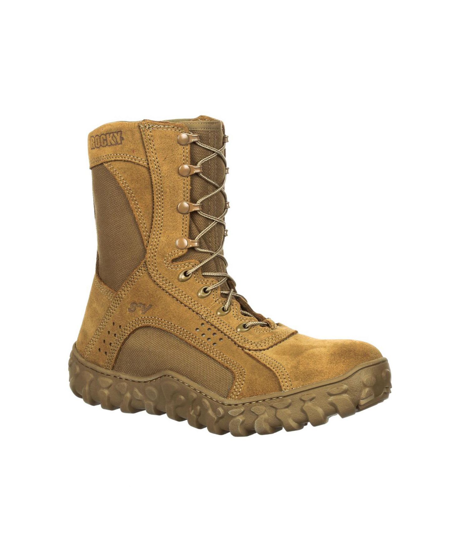 Мужские ботинки ROCKY S2V Composite Toe Tactical Military Boot, цвет: Коричневый — фото 4