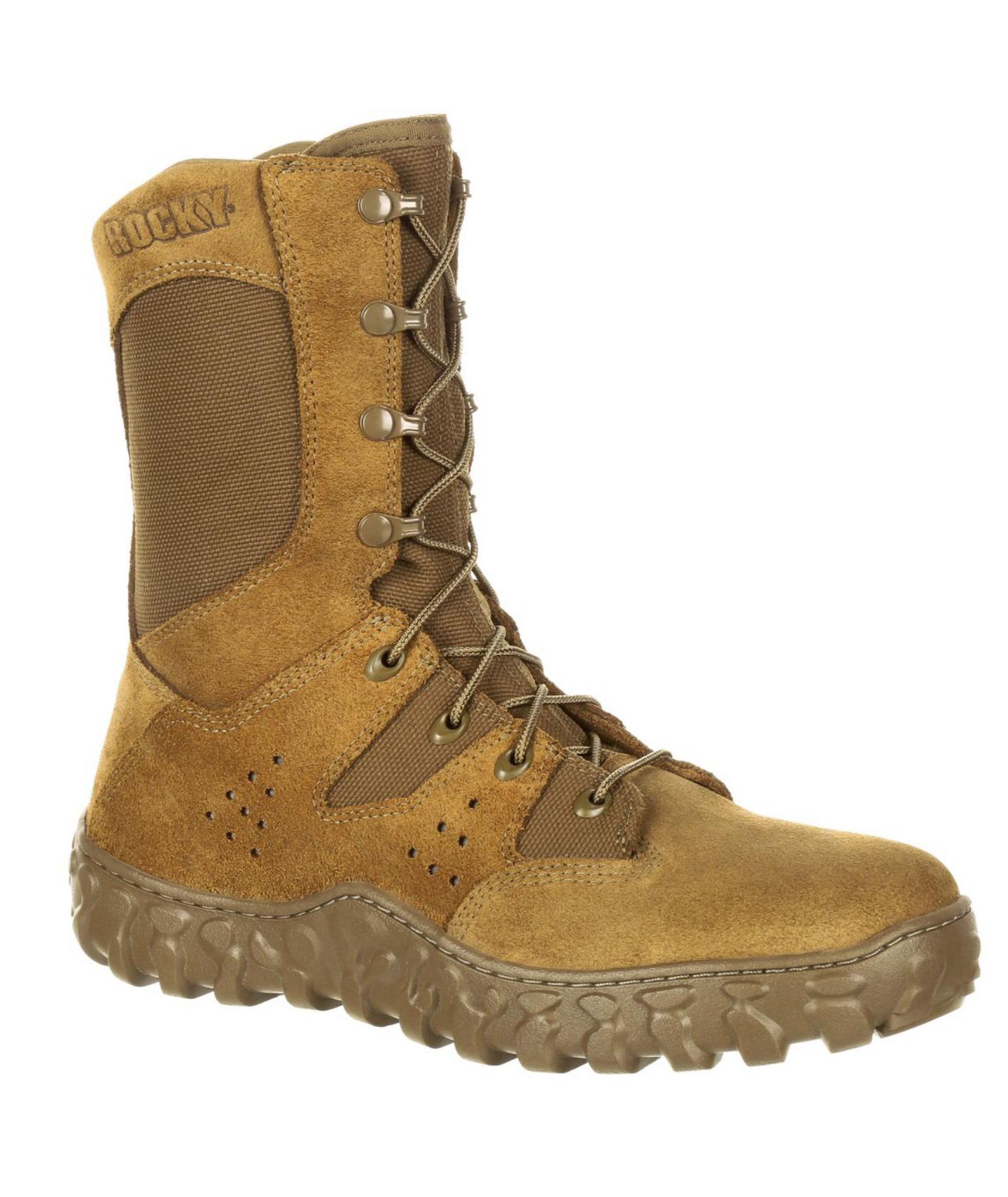 Мужские ботинки ROCKY S2V Predator Military Boot, цвет: Коричневый — фото 3