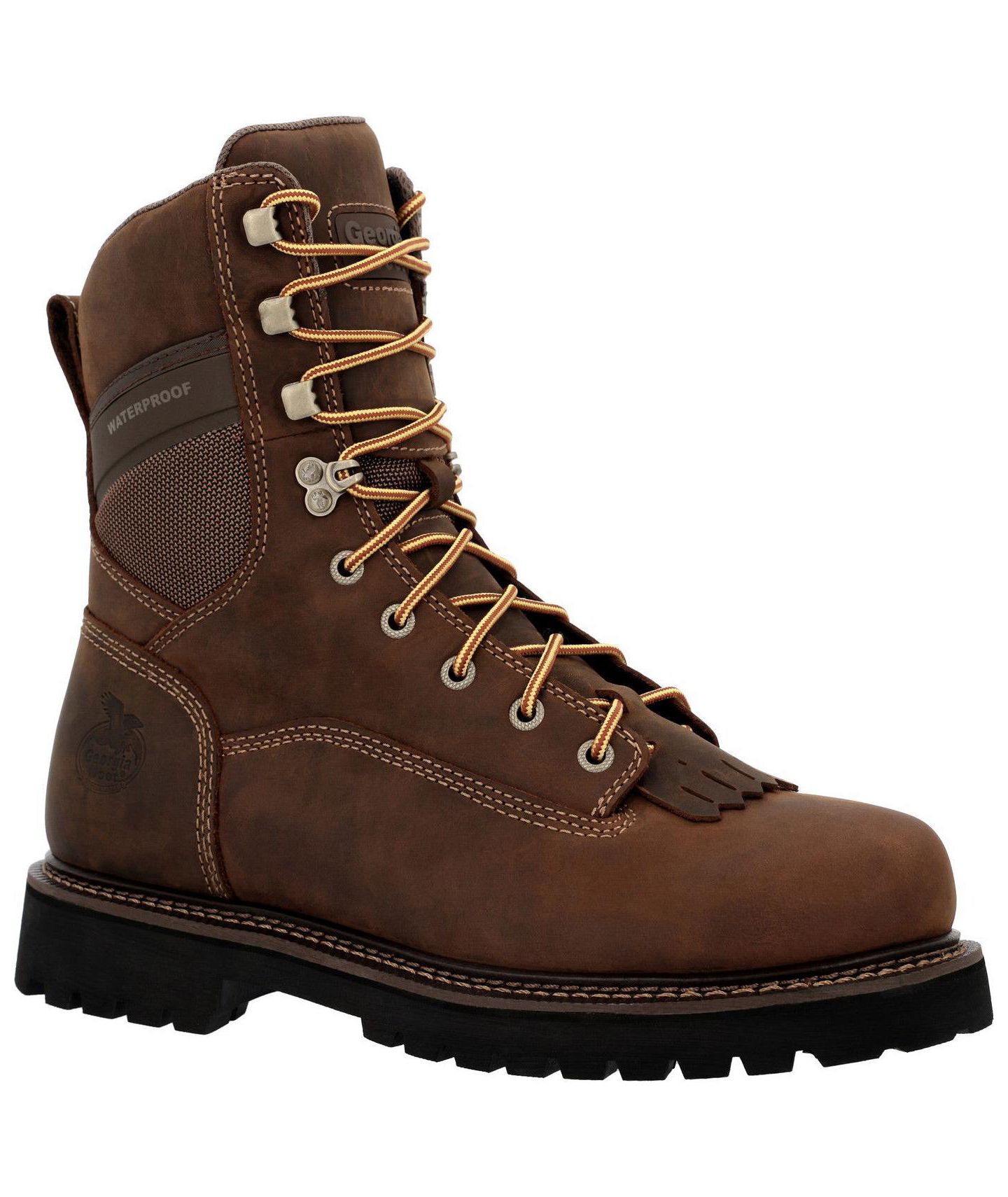 Мужские ботинки GEORGIA BOOT Core Low Heel Waterproof Composite Toe Logger Work Boot, цвет: Коричневый — фото 3