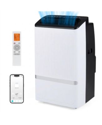 14000 BTU WiFi Portable Air Conditioner with Dehumidifier and 24H Timer