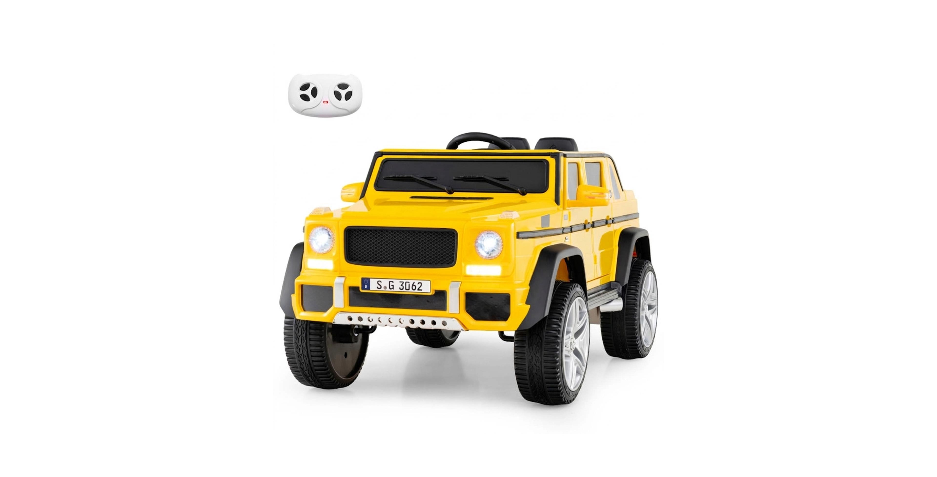 Hongge 12V Kids Ride On Car with Parental Remote Control Mode, Ages 3-6