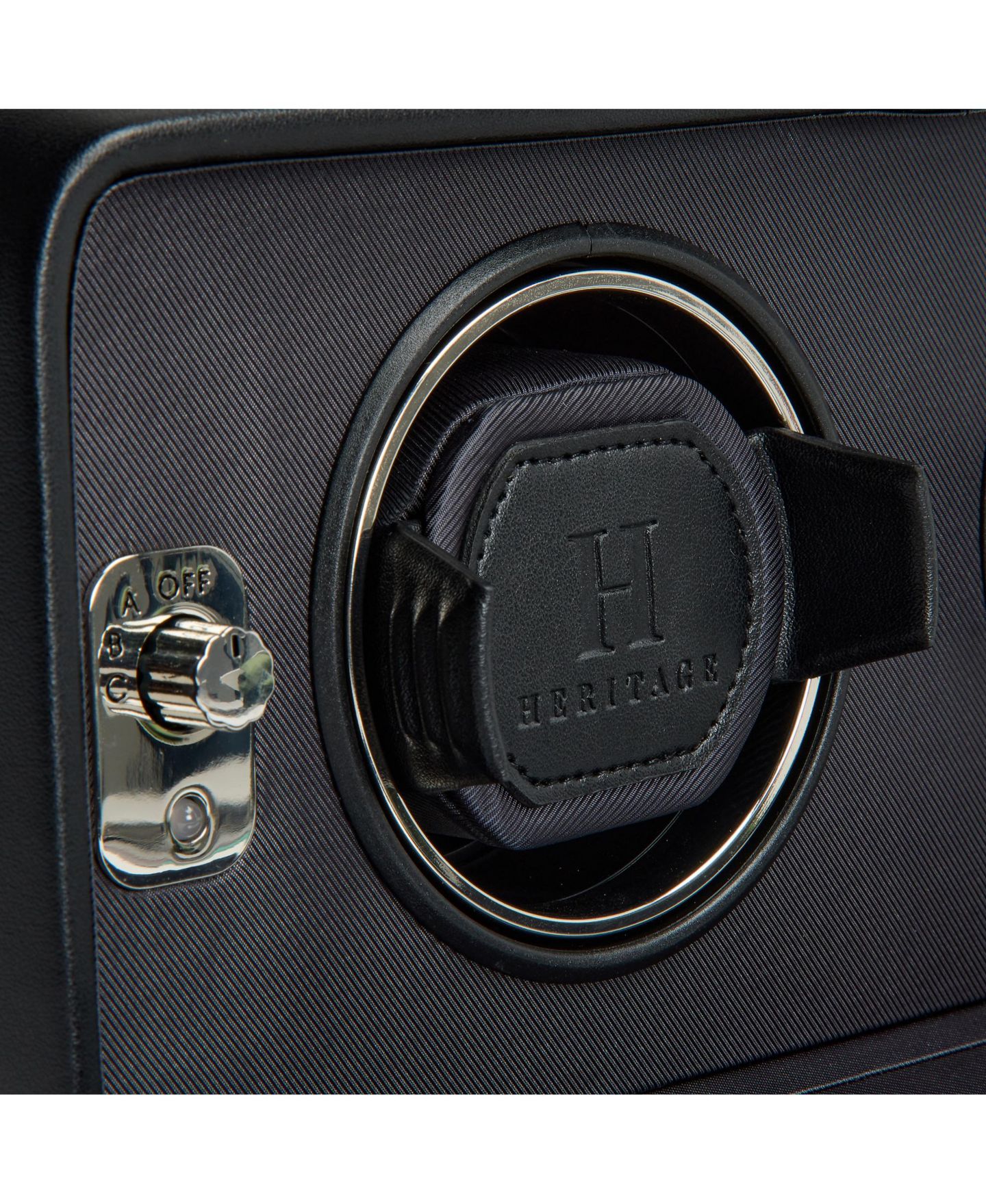 WOLF Heritage Windsor Double Watch Winder, цвет: Чёрный — фото 3
