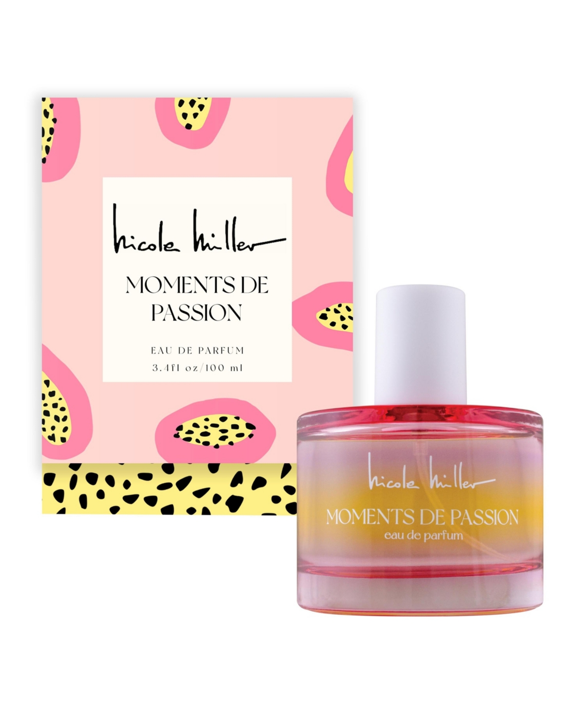 Nicole Miller Moments De Passion 3.4 oz - Warm golden amber.