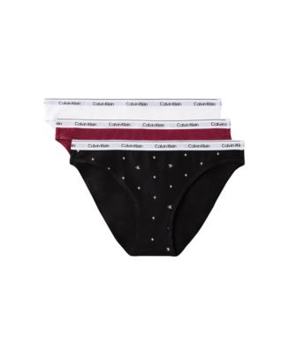 Women's Modern Logo Bikini Underwear 3-Pack QD5207