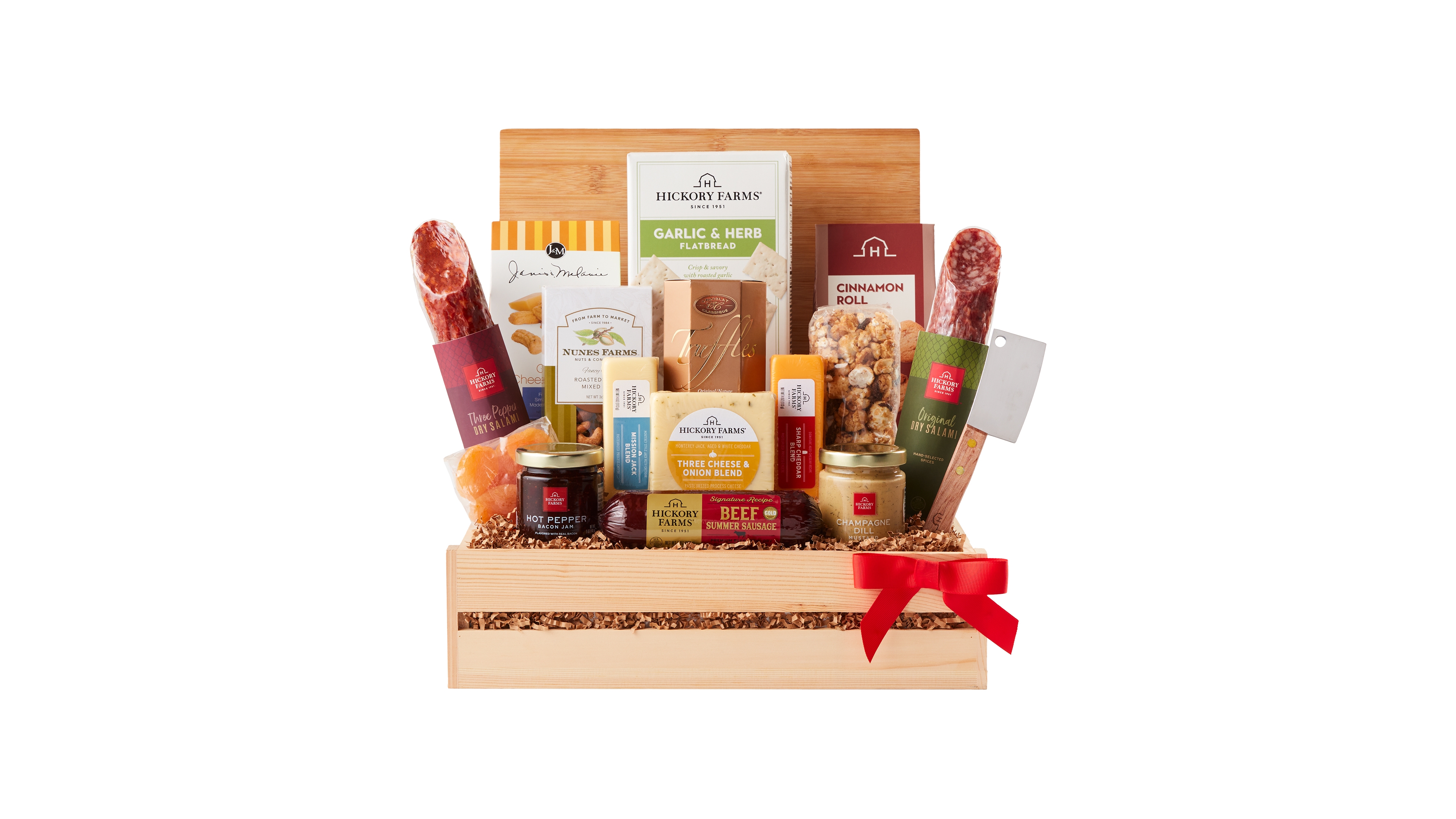 Hickory Farms Holiday Grand Meat Gift Crate, 17-Piece