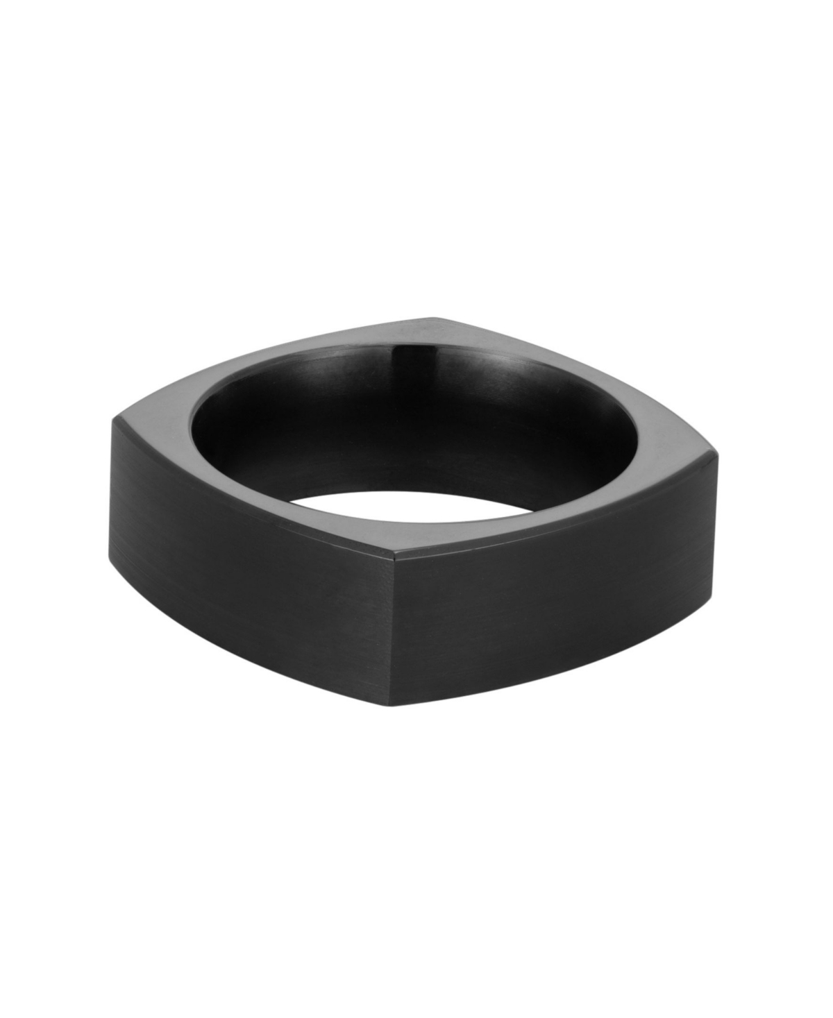 Adornia Men's Edge Band Statement Ring
