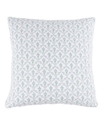 Bennett Quilted Print Decorative Pillow, 18" x 18"