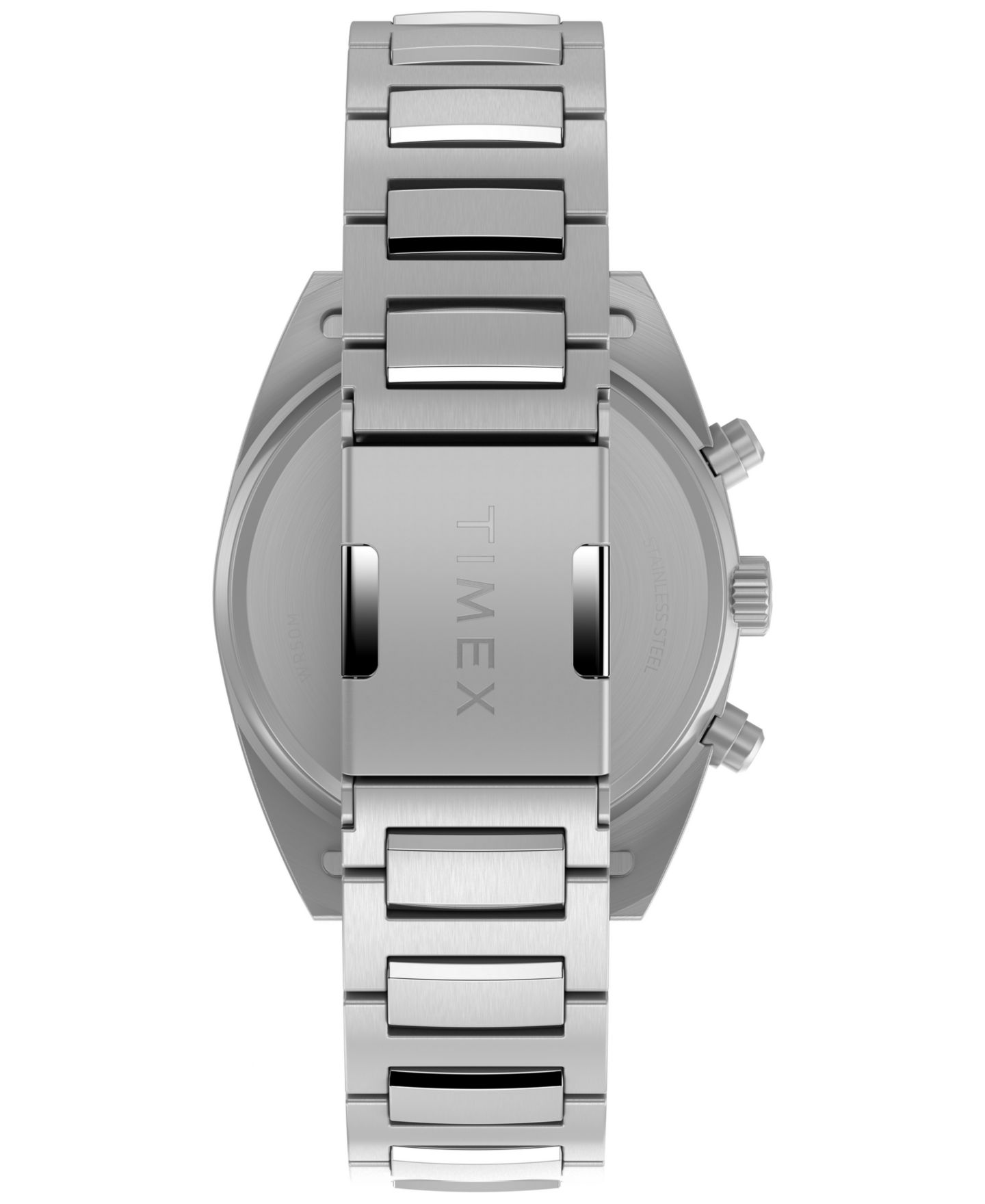 Мужские часы Timex Quartz Capstone Silver-Tone Stainless Steel 41mm — фото 3