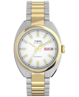Men's Automatic Marlin Draper Day/Date Two-Tone Stainless Steel Watch 37mm