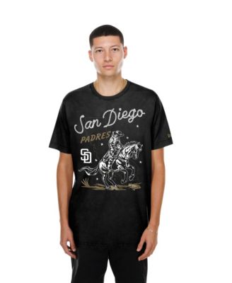 Men's Black San Diego Padres Injection Lifestyle Urban Ranch wear T-Shirt