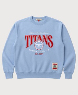 Men's and Women's Light Blue Tennessee Titans Heritage Sweatshirt
