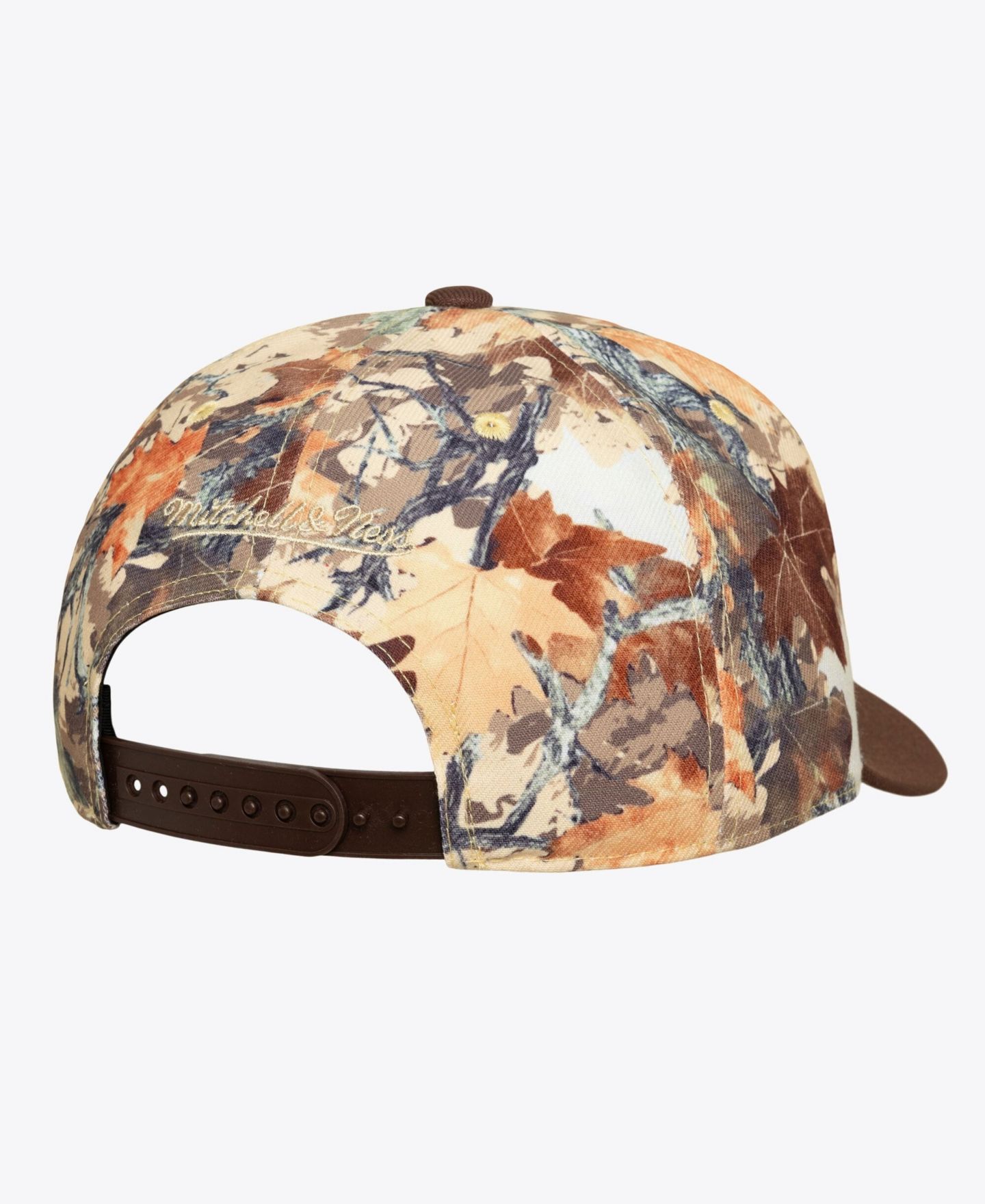 Кепка Mitchell & Ness Camo Golden State Warriors Leaf Camo Pro Adjustable Hat — фото 2