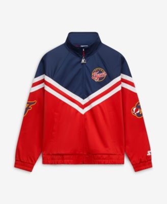 Women's Indiana Fever Red Fan Club Raglan Full-Zip Track Jacket
