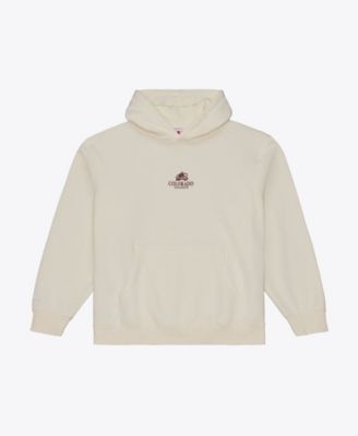 Men's Cream Colorado Avalanche Core Essentials Hoodie