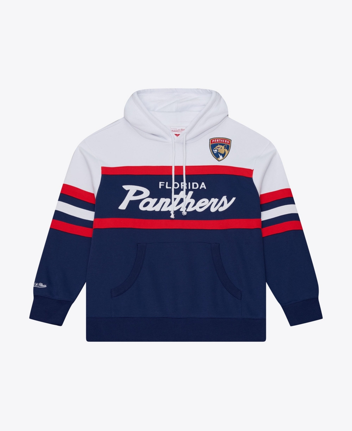 Mitchell & Ness Men's Navy Florida Panthers Head Coach Hoodie