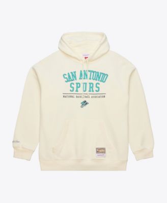 Men's Cream San Antonio Spurs Walk-Off Fleece Hoodie