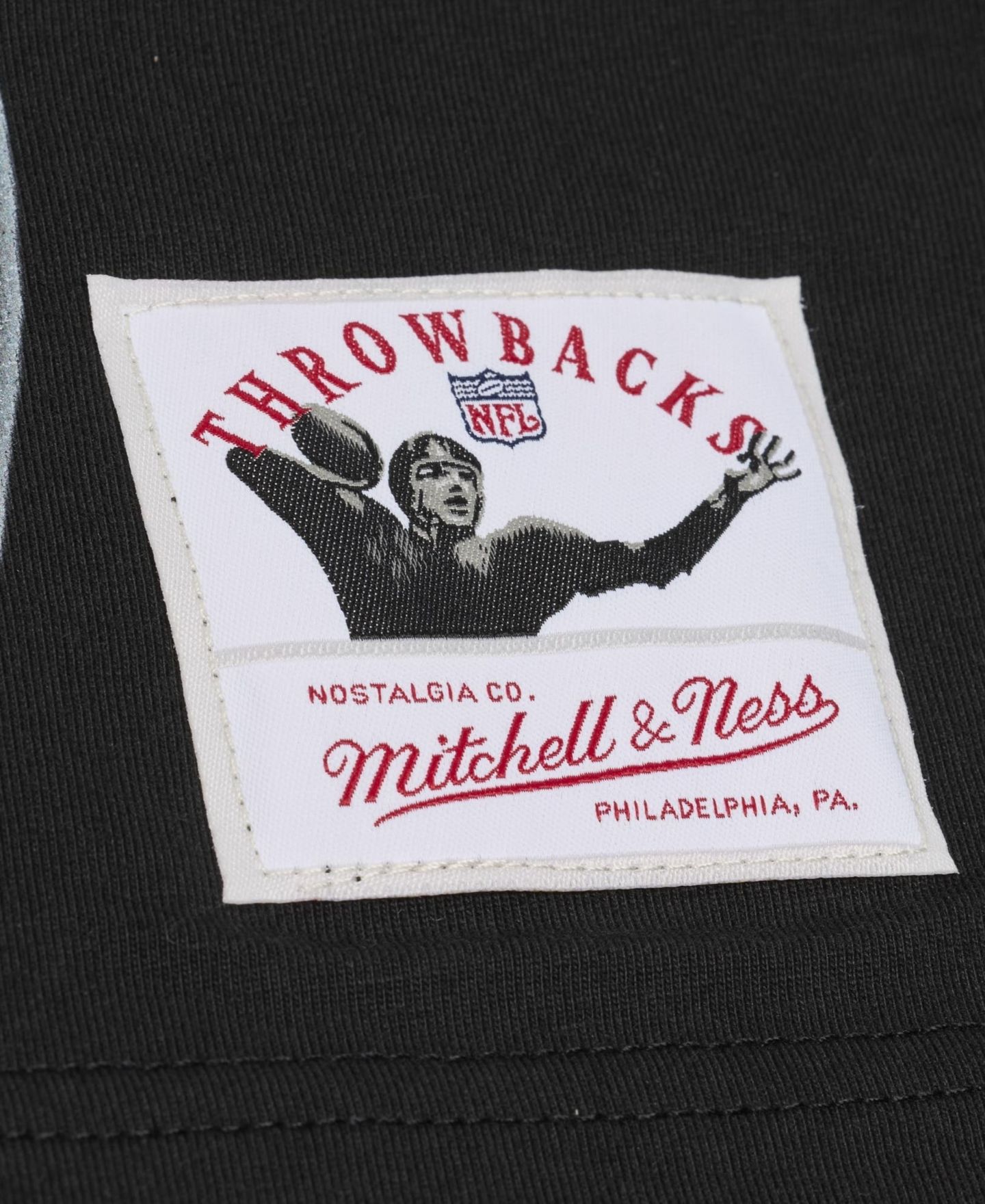 Мужская футболка Mitchell & Ness Troy Polamalu Black Pittsburgh Steelers Retired Solo Player — фото 5