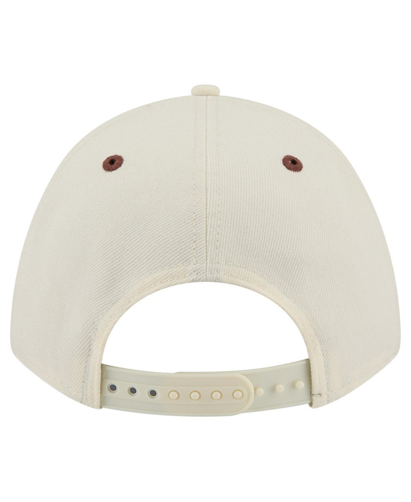 Мужская кепка New Era Cream/Brown 9FORTY M-Crown Adjustable Hat — фото 4