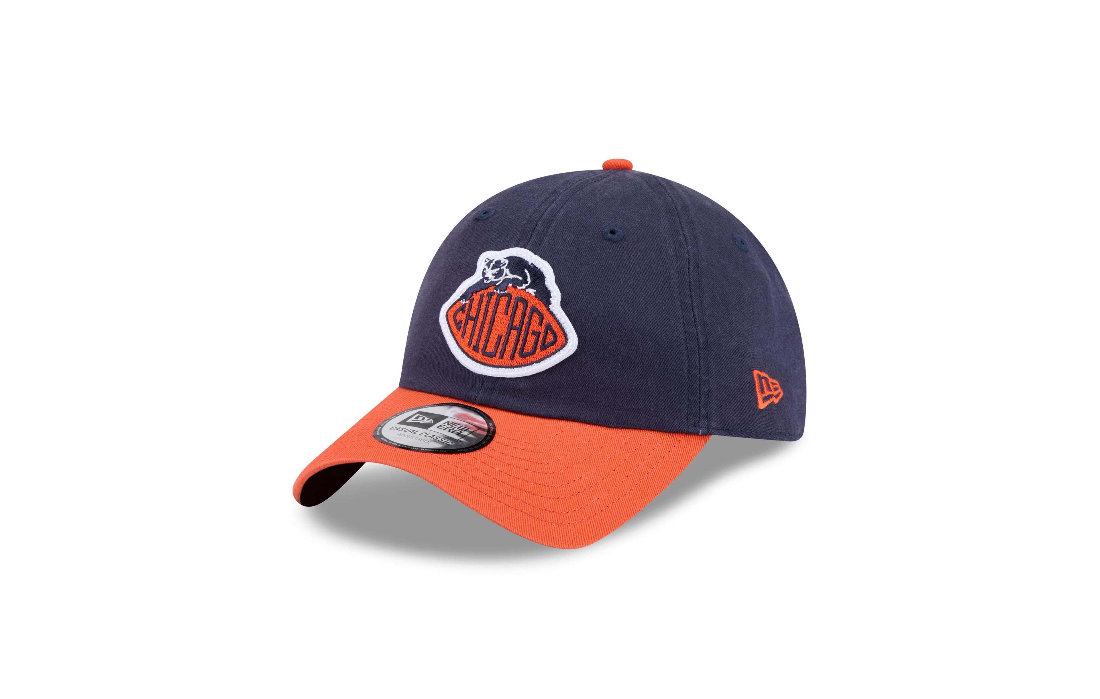 New Era Men's Navy/Orange Chicago Bears 2026 Rivalries Collection Casual Classic Adjustable Hat