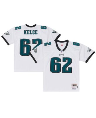Men's Jason Kelce White Philadelphia Eagles 2011 Legacy Replica Player Jersey
