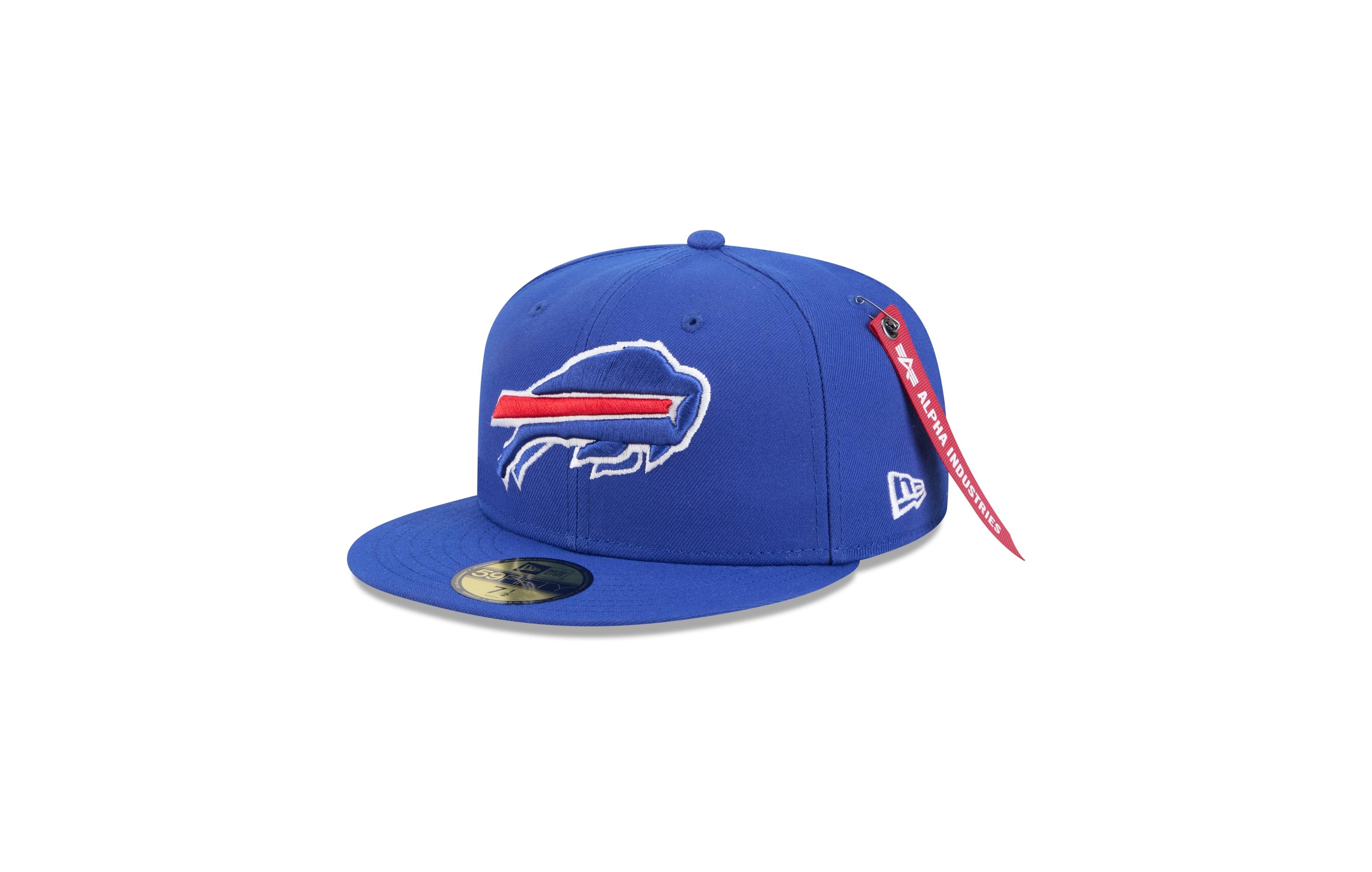 New Era X Alpha Industries Men's Royal Buffalo Bills 59FIFTY Fitted Hat