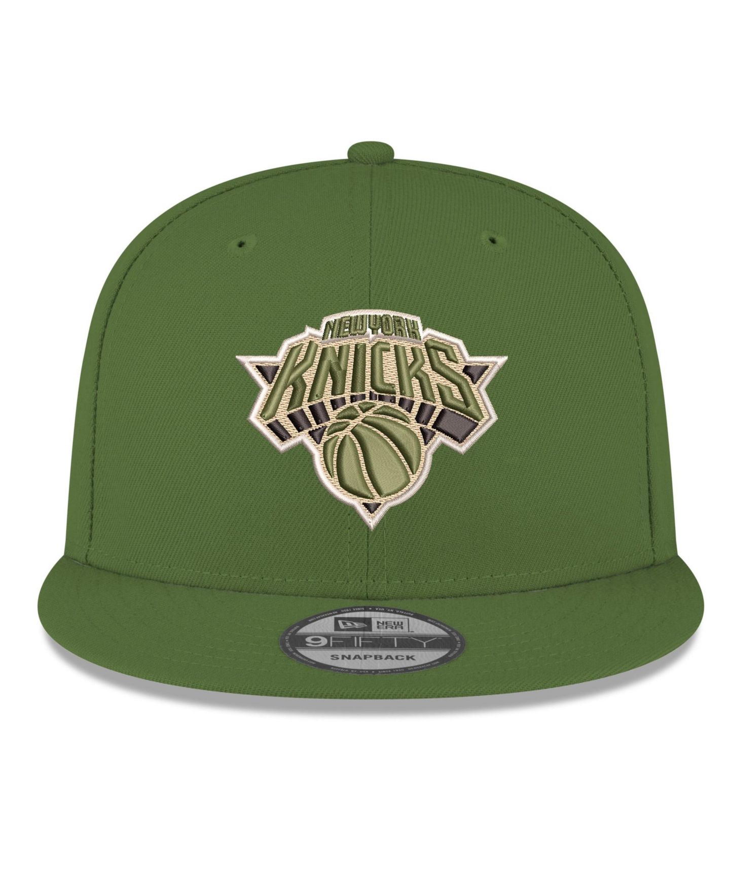 Детская кепка New Era Green New York Knicks 9FIFTY Snapback Hat — фото 2