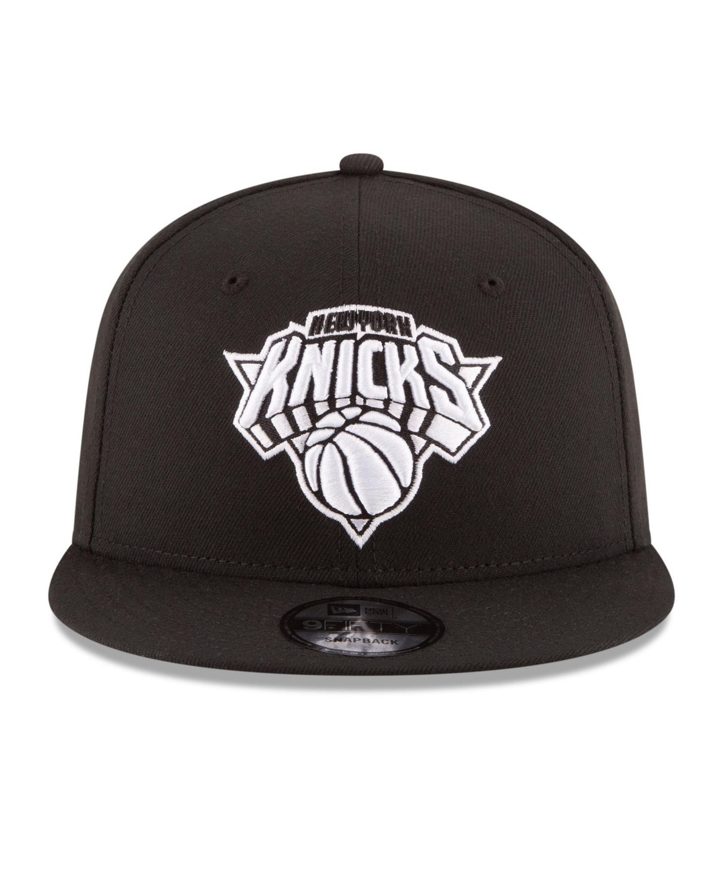 Детская кепка New Era Black New York Knicks 9FIFTY Snapback Hat — фото 4