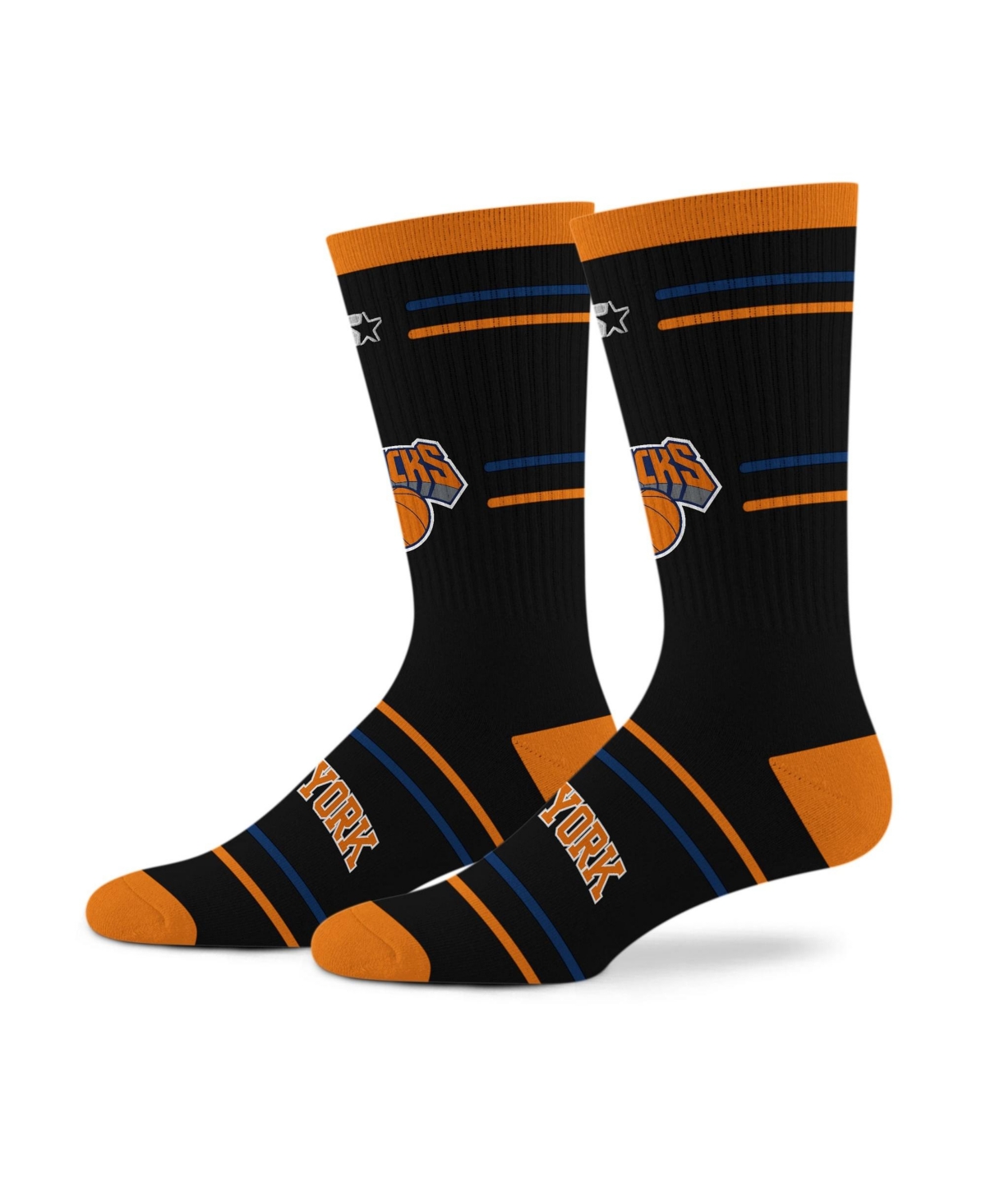 Starter Black New York Knicks Signify Cushioned Crew Socks - Black