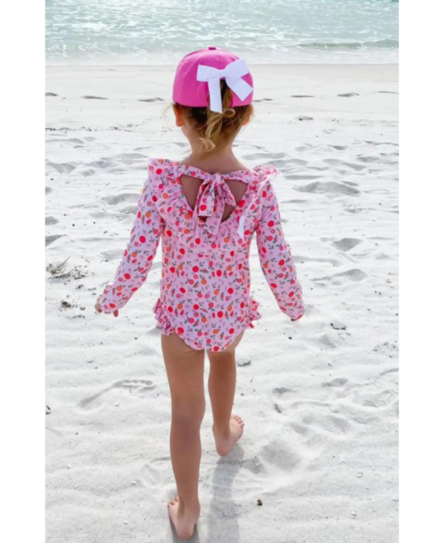 Кепки Bits & Bows XO Hearts Bow Adjustable для девочек, цвет: Розовый — фото 2