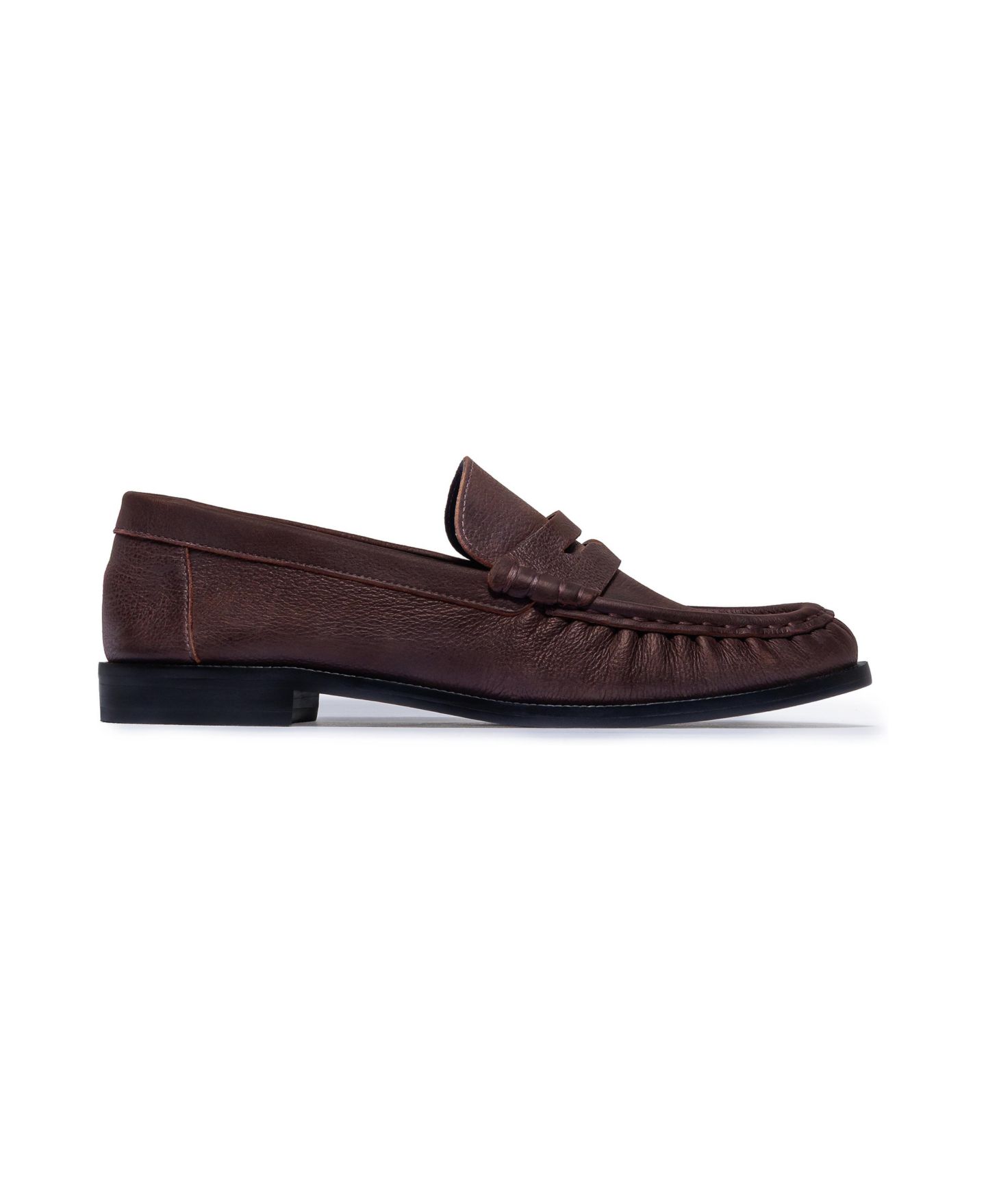 Женские лоферы-пенни Bernardo Footwear Tilda с круглым носом, цвет: Шоколадный — фото 2