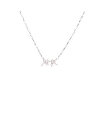 Pre-Owned Tiffany and Co Paloma Picasso Graffiti Love and Kisses XOX Necklace