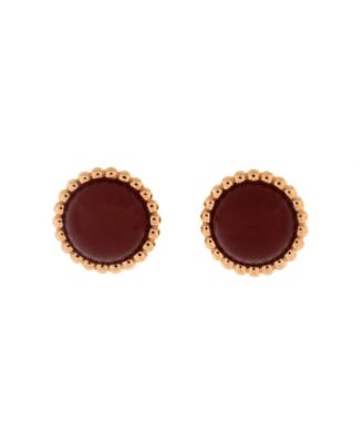 Pre-Owned Van Cleef and Arpels Perlee Couleurs Stud Earrings