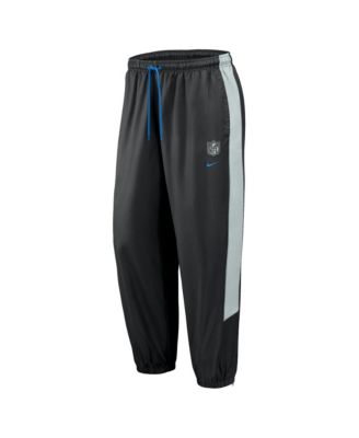 Men's Black Detroit Lions 2026 Rivalries Collection Windrunner Pants