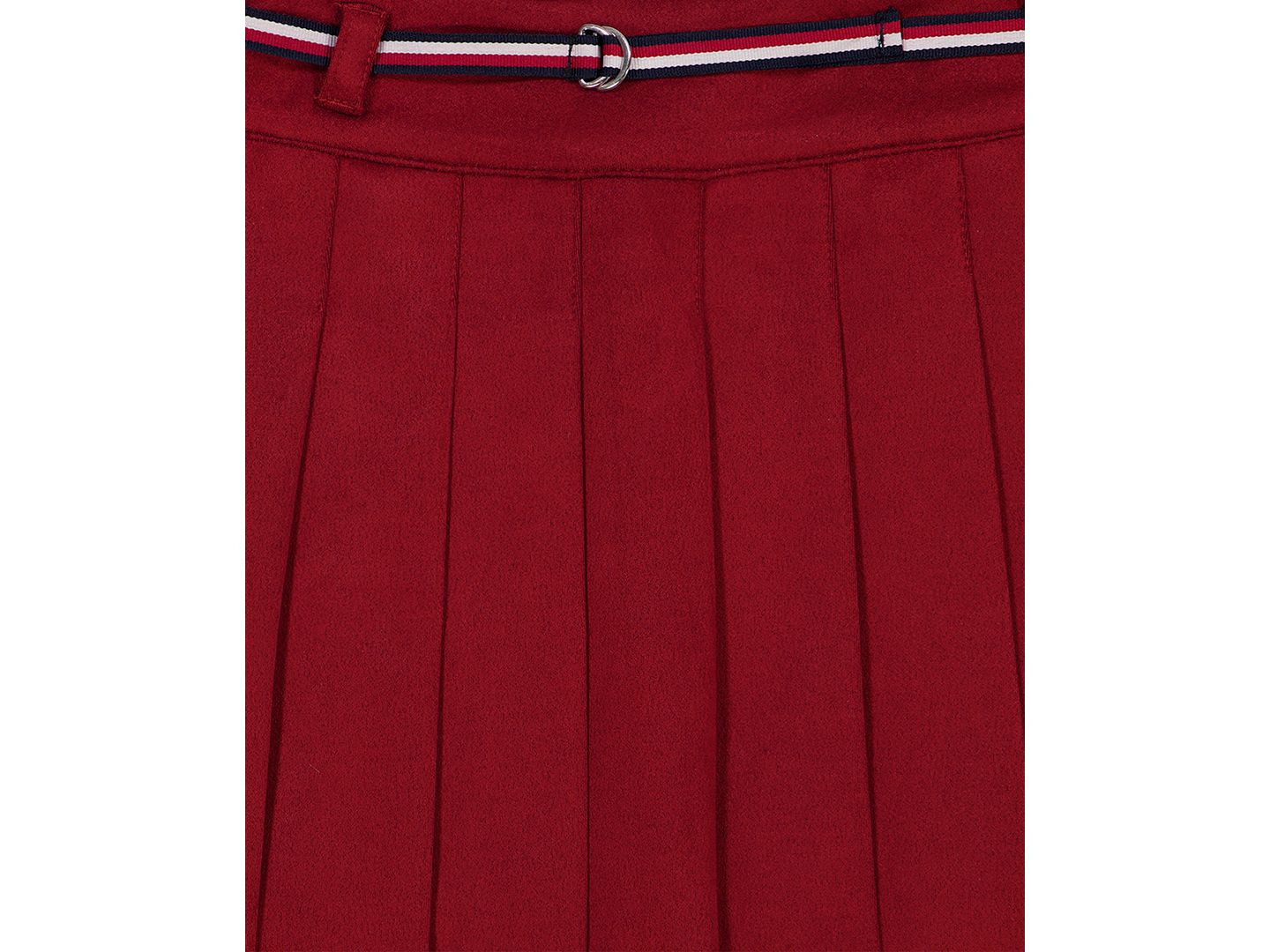 Юбка Tommy Hilfiger Pull-On Pleated Knit для девочек, цвет: Коньячный — фото 5